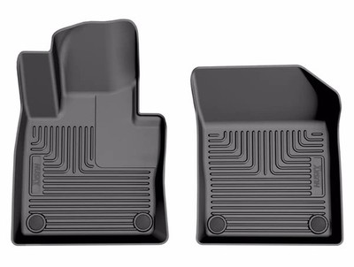 Husky Weatherbeater Floor Liners Fit 2018-2026 Volvo XC60 Front 2pc Black