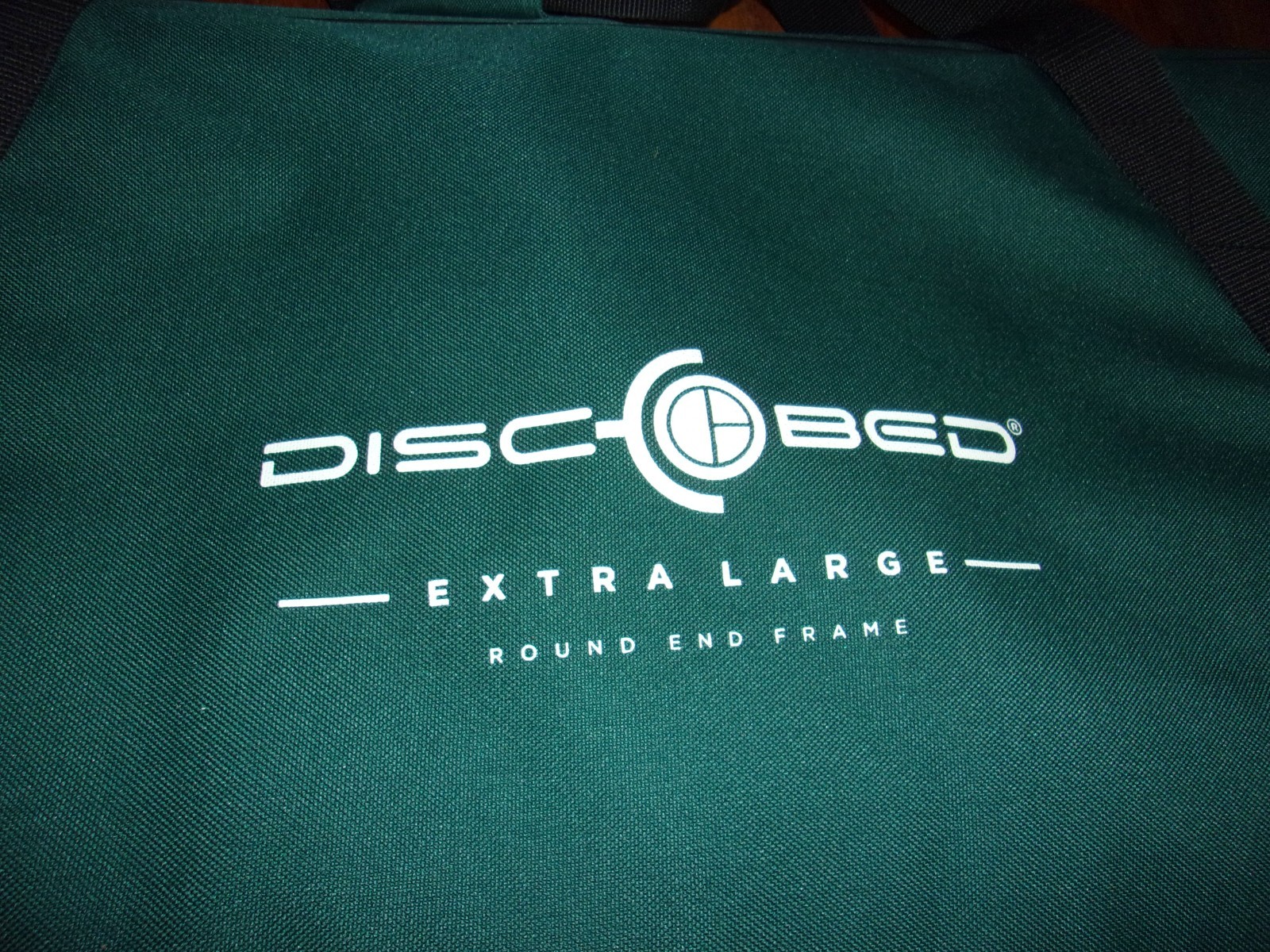 Letto a disco grande singolo letto pieghevole da campeggio resistente 500 libbre verde foto 2