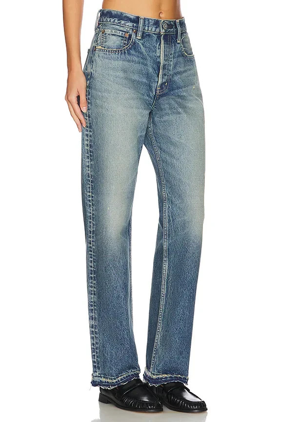 Moussy Vintage Li Howa Eniswood High Rise Straight Made In Japan Jeans Size 27