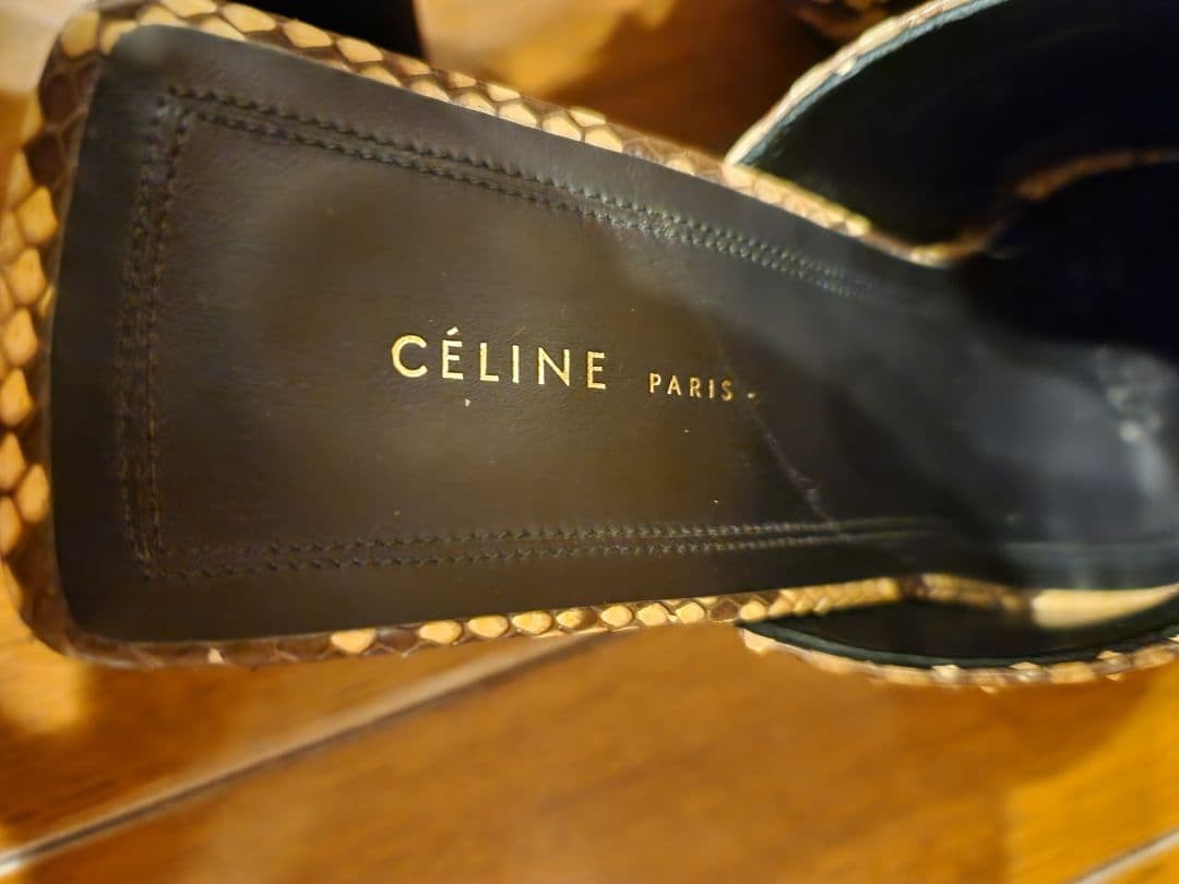 CELINE Python Sandals - image 5