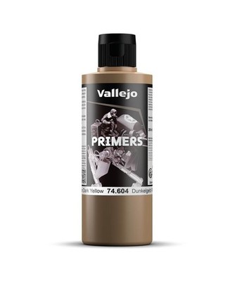 Vallejo - Surface Primer Color | German Dark Yellow Primer | Matte Finish and...