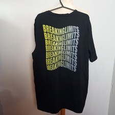 Men's Bolongaro Trevor Black Plain  T Shirt Top Logo Back UK Size M 40" chest