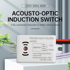 Light Switch Sound Sensor 220V Control Smart Module Auto On Off Detector Home
