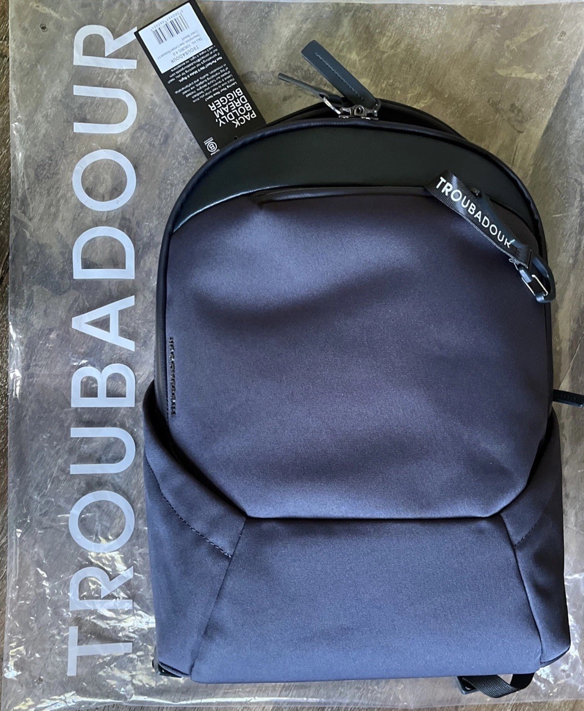 Troubadour Apex 4.0 Compact Backpack 16L Ergonomic/Water Resistant Basalt image 7