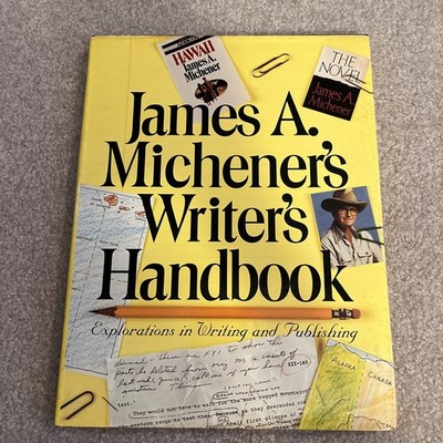 James A. Michener's Writer's Handbook 1992 First Edition Hardcover How To Write