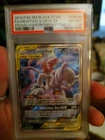 PSA 8 Mewtwo & Mew GX SM191 Sm Holo