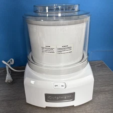 Cuisinart ICE-21 Frozen Yogurt-Ice Cream and Sorbet Maker Tested/Works