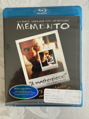 Memento Christopher Nolan (Blu-ray, 2000) - FAST HANDLING