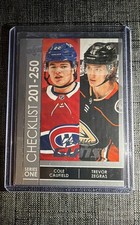 2021-22 Upper Deck Series 1 - Young Guns Cole Caufield, Trevor Zegras #250 (RC)