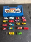 1976 Matchbox 18 Car Carry Case with 18 Cars - Vintage Collectible
