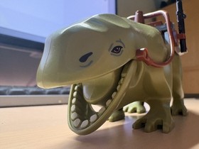 LEGO Star Wars Dewback + Stormtrooper from set 75052