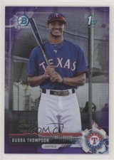 2017 Bowman Draft Chrome Purple Refractor /250 Bubba Thompson #BDC-141 u5x