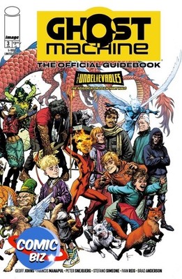 GHOST MACHINE: THE OFFICIAL GUIDEBOOK #3 (2026) 1ST PRINTING MAIN COVER IMAGE