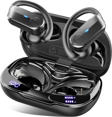 Bluetooth 5.4 In-Ear Kopfhörer   70 Std Akku, IPX8, 4-Mikrofone, Kabellos, Sport