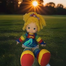 Rainbow Brite Doll 18  Mattel 1983 Vintage Large Bright NWOT SHIPS FREE
