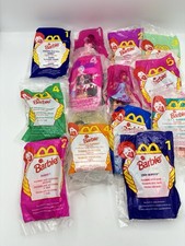 McDonald  s Barbie Happy Meal Toys Mixed Lot of 13 1996-2001