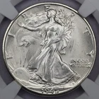 1945-D 50c Walking Liberty Half Dollar - NGC MS 64