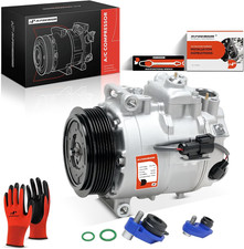 AC Compressor w/ Clutch 2005-2010 Land Rover Range Rover LR3 Jaguar XF 7SEU17C