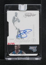 2015-16 Panini Replay Buyback 21/99 Bismack Biyombo #12SI-26 Auto o1h