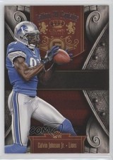 2011 Panini Crown Royale Calling All Captains Calvin Johnson Jr #8 HOF c7w