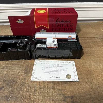 Matchbox Collectibles 1:100 Kenworth K100 GULF 18 Wheel Bulk Transport DYM36838