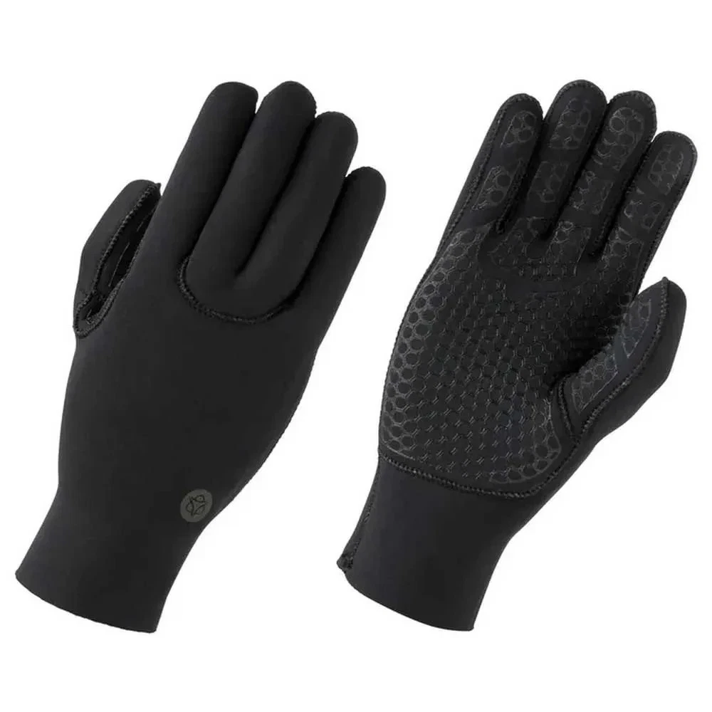 Agu Essential Neoprene Cycling Gloves - Black - Waterproof - Windproof