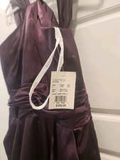 Plum David's Bridal Dress, Size 2