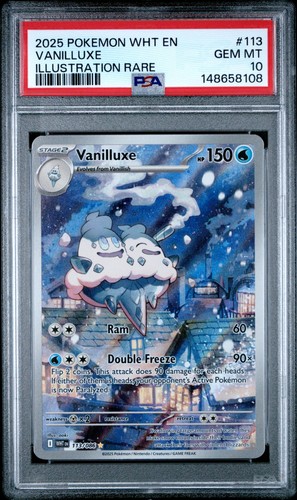 Vanilluxe graded PSA 10 for sale on eBay