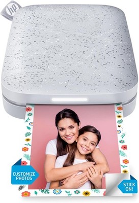 HP Sprocket 2x3 (5,1x7,5 cm) Sofortbild Smartphone Fotodrucker, tragbarer Farb-WLAN