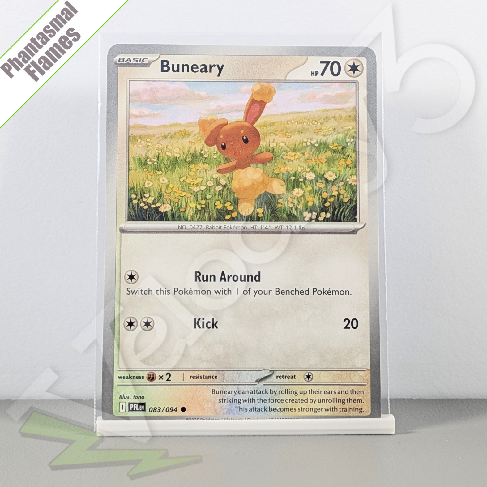 Pokemon TCG Card - Buneary 83/94 Common | Phantasmal Flames (2025) PFL