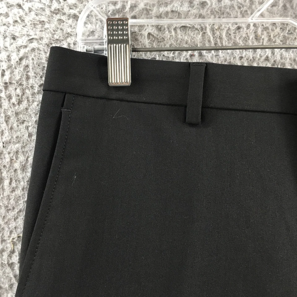 Kenneth Cole Reaction Techni-Cole Dress Pants Womens 16R (actual 30x27.5) Black - Image 3 of 4