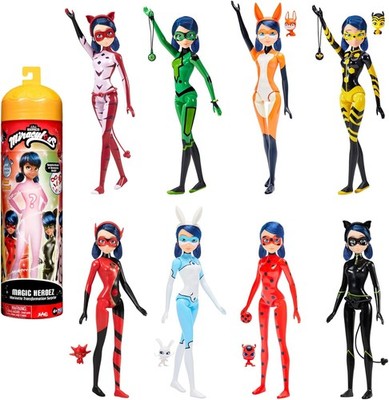 BANDAI - Miraculous Ladybug - Puppe Marinette Color Change Surprise - Miraculous