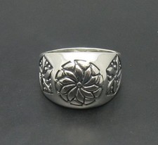 Stylish Genuine Sterling Silver Ring Band Solid 925 Perfect Quality Hallmarked