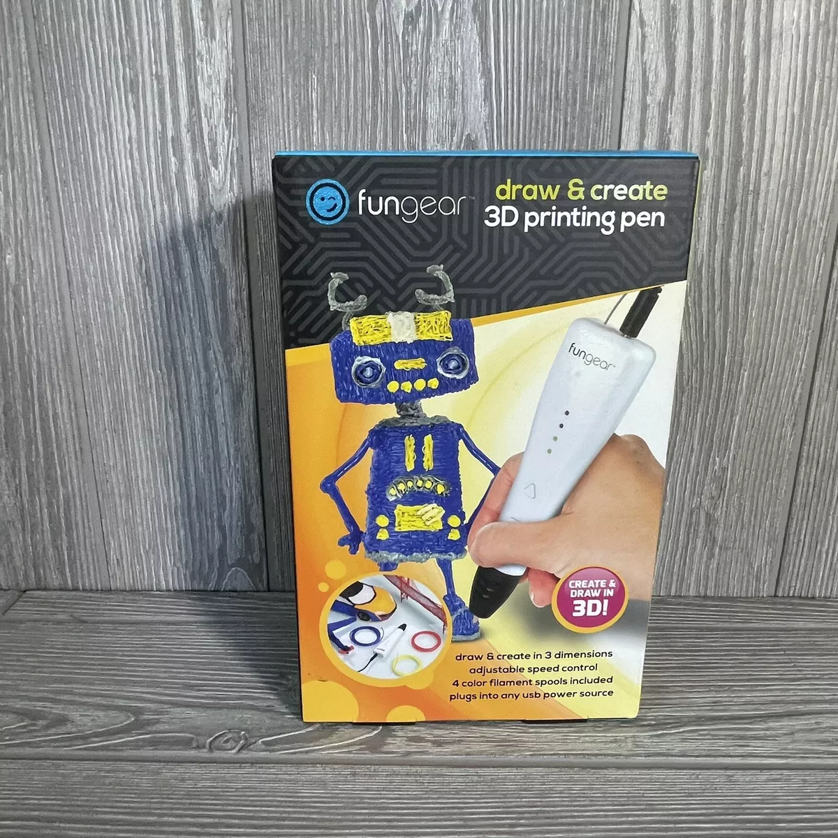 Fungear Draw & Create 3d Printing Pen With Filament for sale online