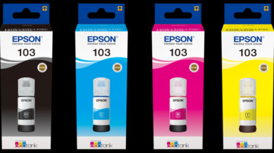 Original Epson 103 EcoTank Tintenflasche L1110 L1110CIS L1110MEAF L3100 L3100CIS SET