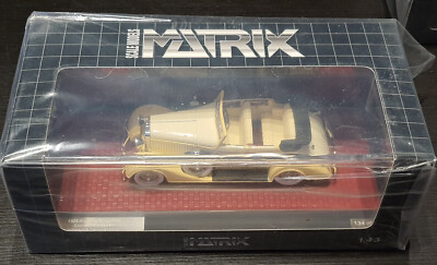 1/43 Hispano Suiza H6C Convertible Sedan 1928 White MX50806-051 Matrix