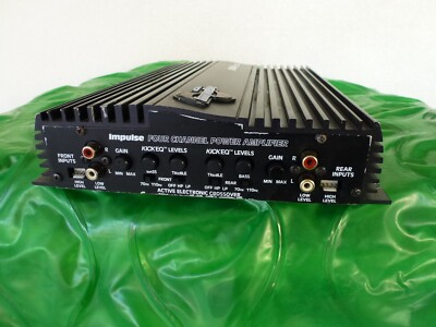 KICKER　IMPULSE 354xi 4 channel アンプ KICKER Impulse 354XI 4 Channel Power Amplifier for sale online | eBay