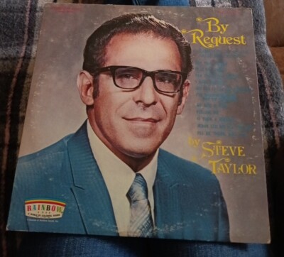 Rare Steve Taylor By Request LP Vinyl LP Music From The Master Rainbow Sound