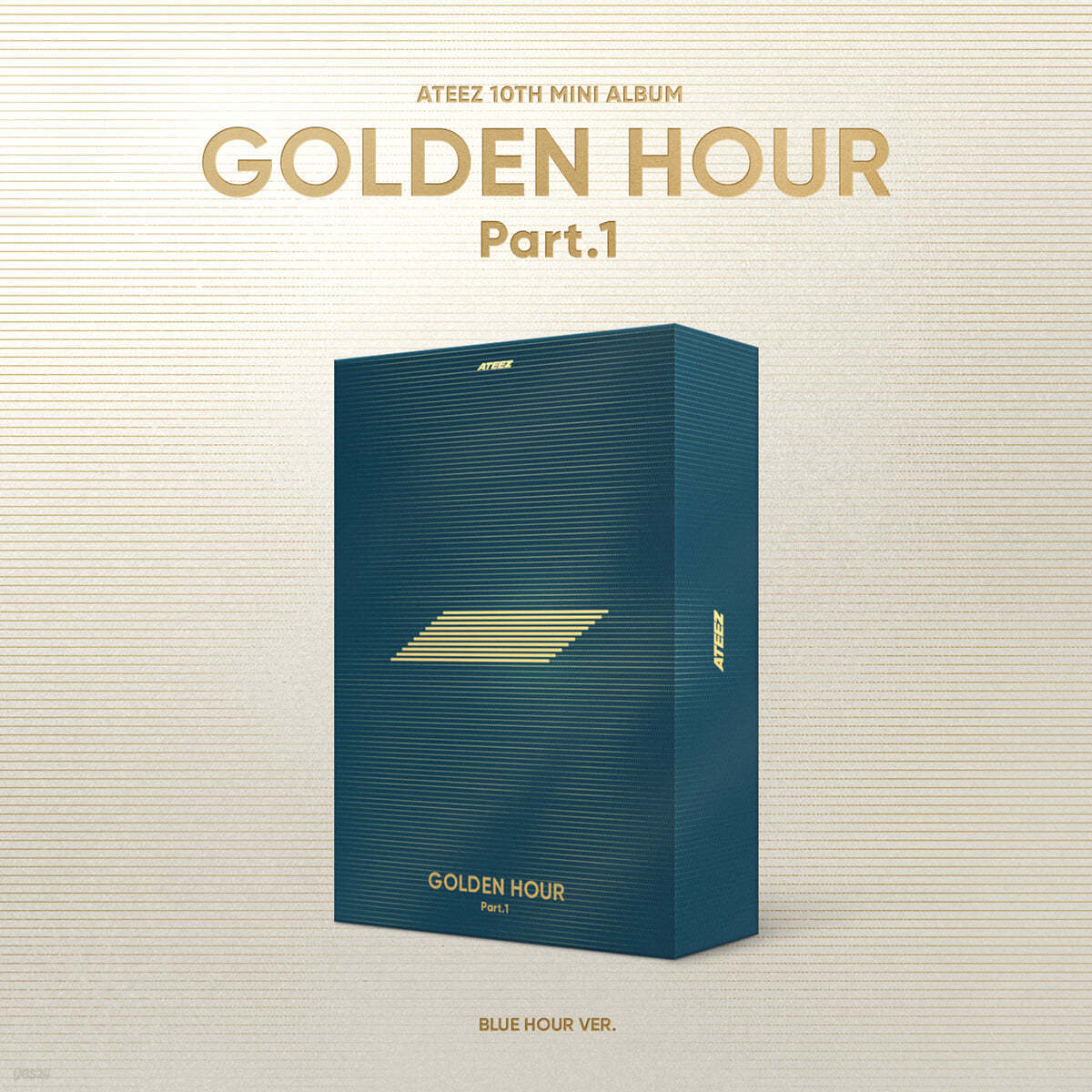 ATEEZ 10th Mini Album [GOLDEN HOUR : Part. 1] 3 ver. Set (ATZ10MN