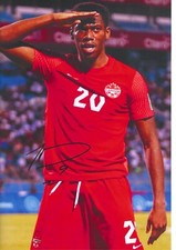 Jonathan David Canada Kit Lille Hand Signed A4 Photo & COA (3)