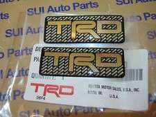 Toyota Trd Decal Emblems Toyota Racing Development Genuine Oem Trd 2 34 X 1