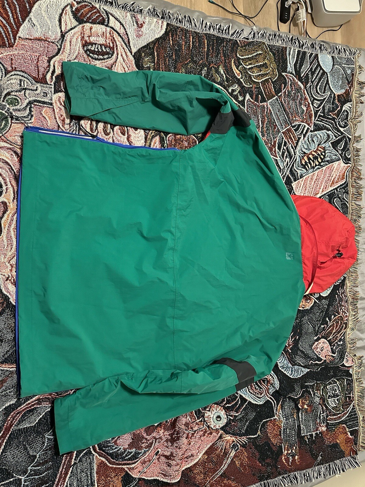 Adidas Windbreaker Jacket Large - image 7