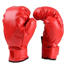 Gants De Boxe Réglables Pour Enfants Rouges
