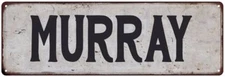 MURRAY Vintage Look Personalized Rustic Chic Metal Sign 106180036400