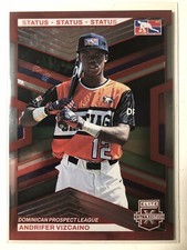 2023 Panini Elite Extra Edition Red Status 160/199 Andrifer Vizcaino #195 DPL