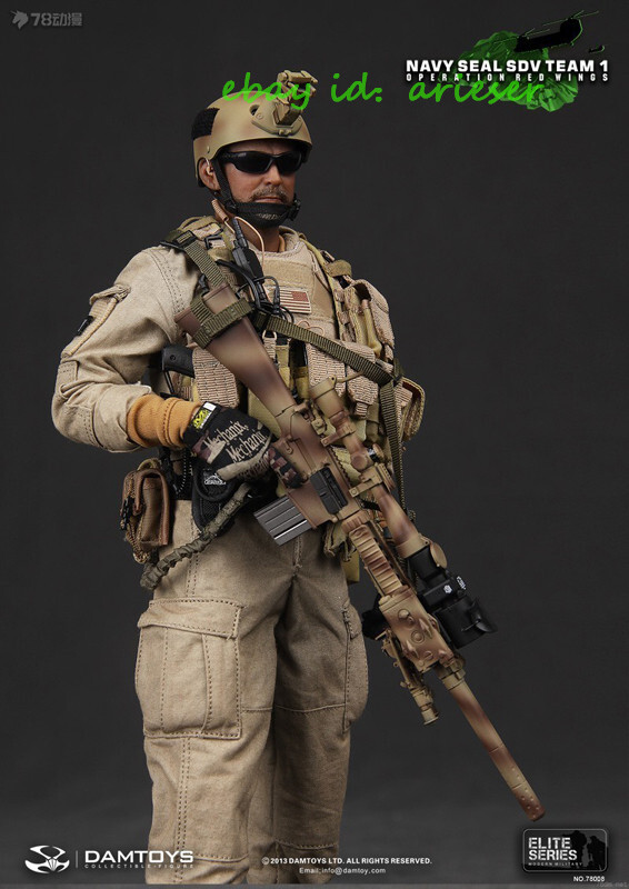 Damtoys 1/6 78008 Elite Series Navy Seal Sdv Team 1 Action Figure