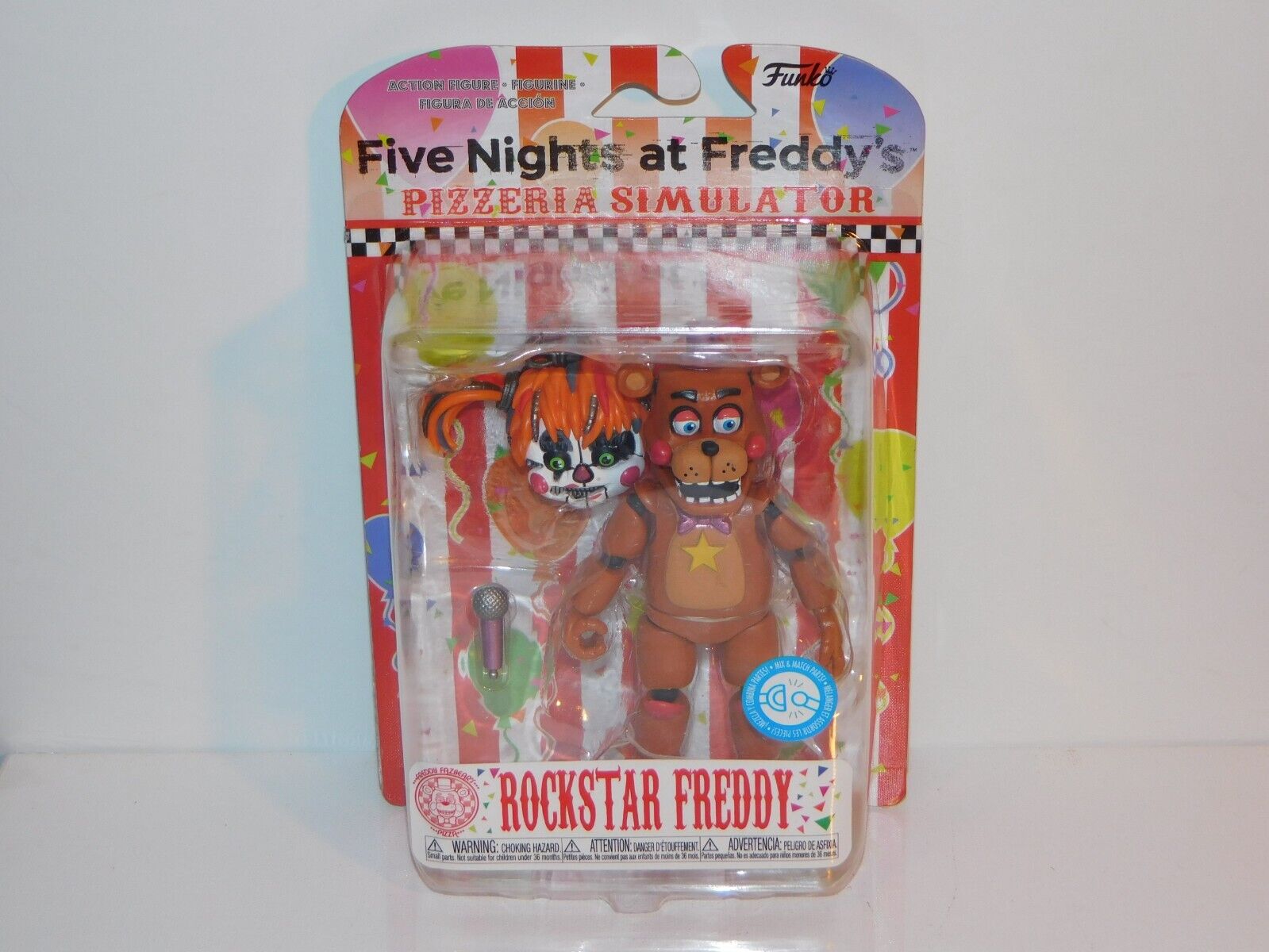 Funko Five Nights at Freddy's Pizzeria Simulator Rockstar Freddy