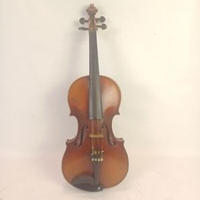 Nicolaus Amatus Fecit Cremona-1645 Italian Copy 4/4 Full Size Violin 1900s Case