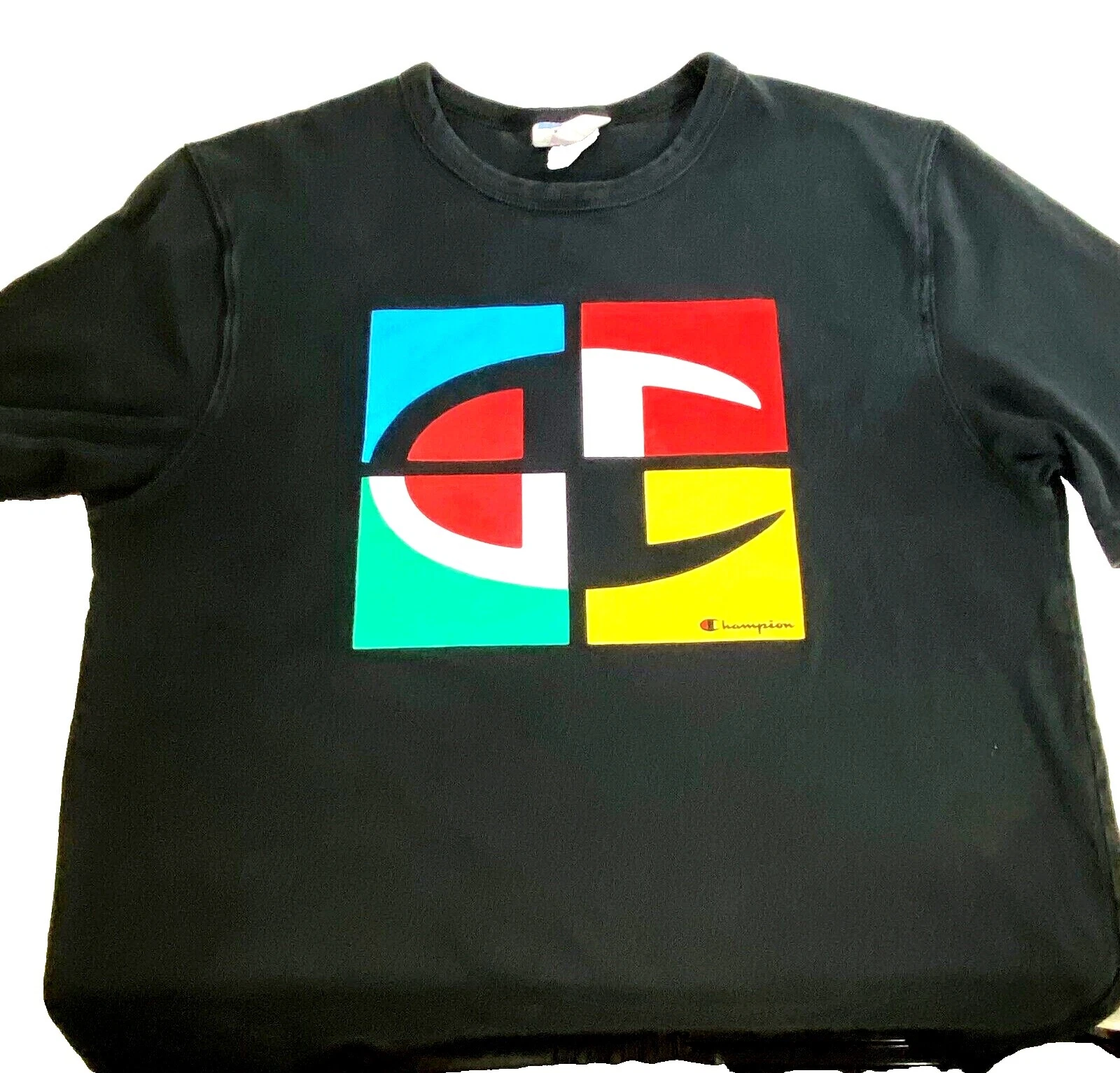 Champion Graphic Tee 1990s Vintage T-Shirts for Men