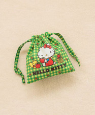 Sanrio Characters Hello Kitty x Me Printed Drawstring Pouch Picnic JP Limited